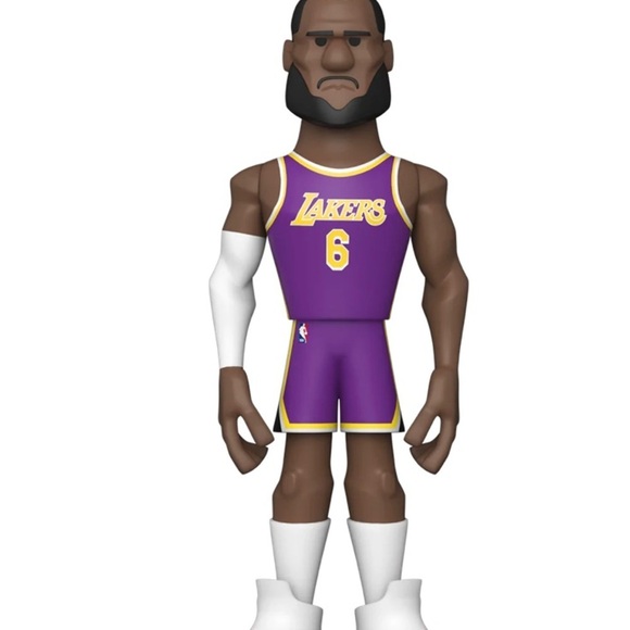 5" LEBRON JAMES (CITY EDITION UNIFORM) - LAKERS Funko Chase - Picture 2 of 3